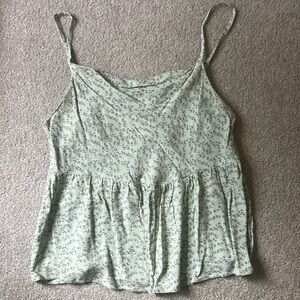 American Eagle Light Green Cami